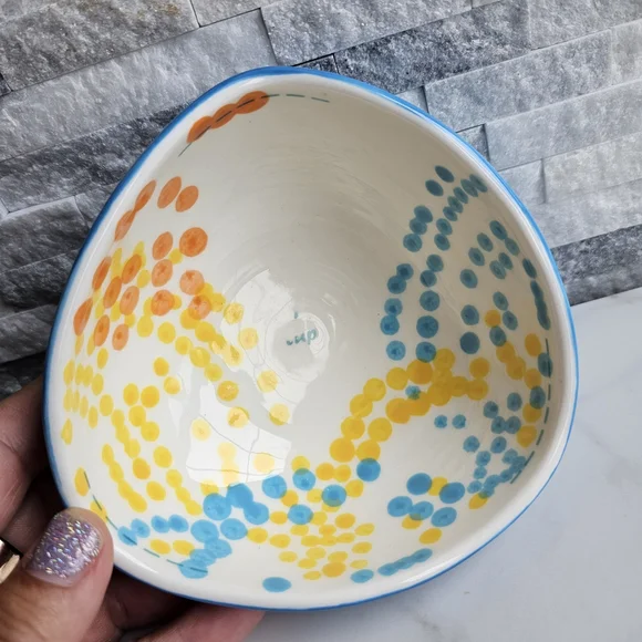 Anthropologie Measuring Cups With Artistic Dot Patterns - Picture 6 of 11